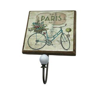 Lisa Audit Paris Bicycle Art Wall Hanger
